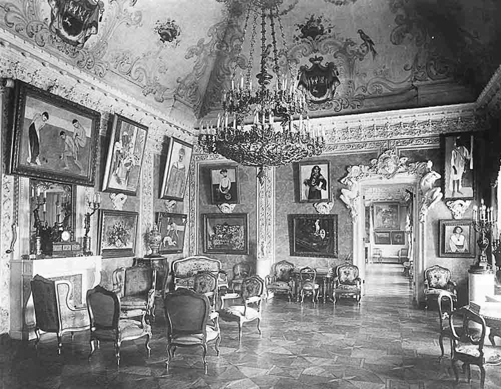 Salle Matisse (salon rose) dans la maison de S.I. Chtchoukine. 1913