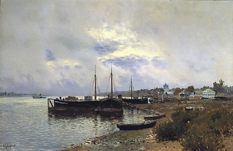 После дождя. Плёс. 1889. Исаак Левитан.