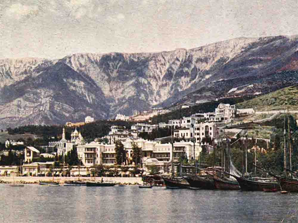 Крым. Ялта с мола. 1905 год. Фото: Сергей Прокудин-Горский