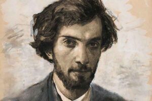 Исаак Левитан. Автопортрет