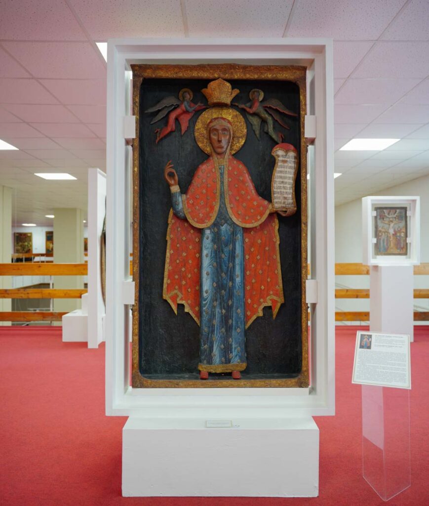 Великомученица Параскева. Вторая половина XVII века. Из села Варзуга Кемского уезда Архангельской губернии