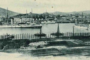 Порт-Артур (ныне Люйшунь, Китай) в период российского владения (около 1903 года)