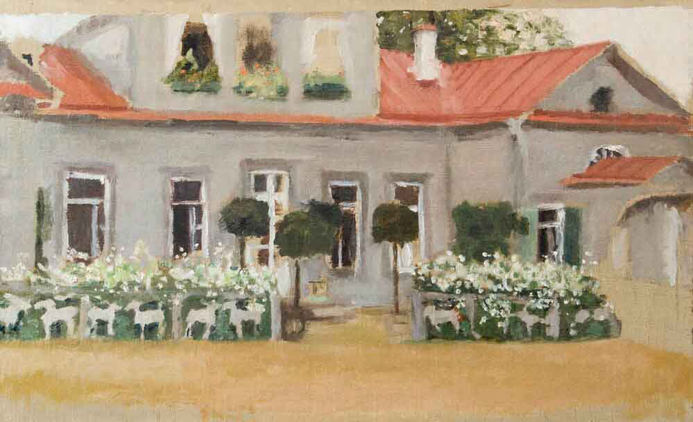 А.С. Мамонтова. Абрамцевский дом. 1900 год