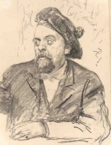 И.Е. Репин. Портрет Саввы Ивановича Мамонтова. 1880-е годы